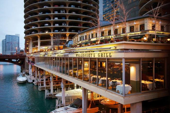 Smith & Wollensky and Wollensky's Grill on the Chicago River