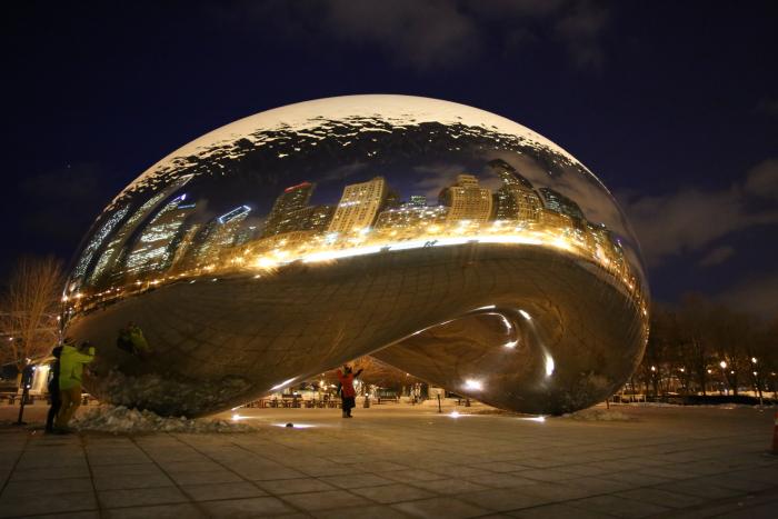 Cloud Gate, photo credit Erwin Bernal