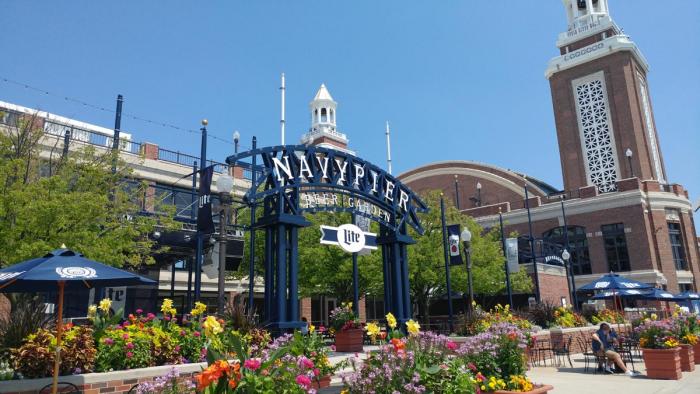 Navy Pier Beer Garden