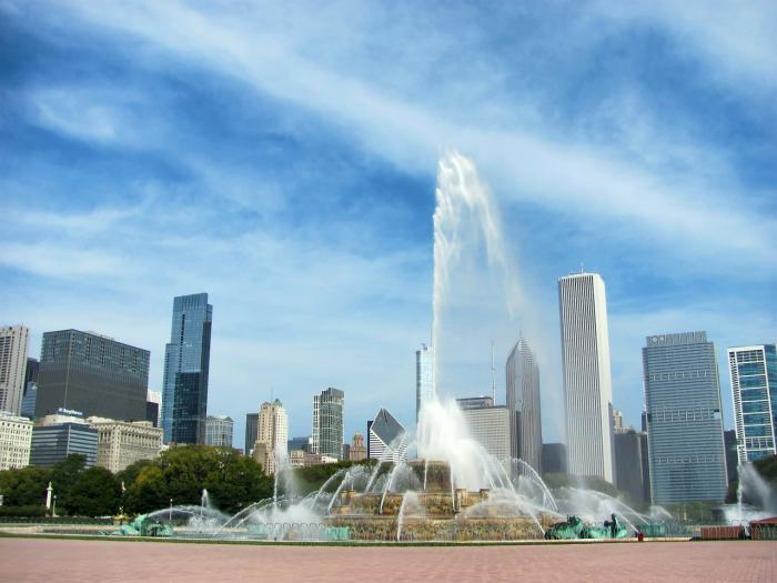 Buckingham Fountain in Chicago