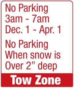 Chicago Winter Parking Ban and Snow Route Combined