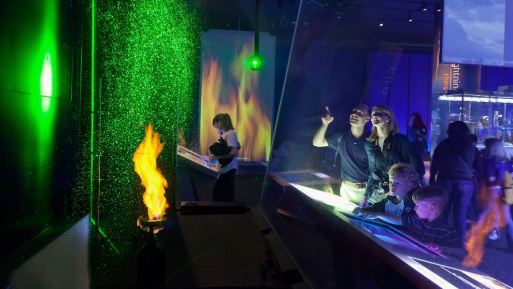 Tempêtes scientifiques au Musée des sciences et de l'industrie, crédit photo MSI Chicago