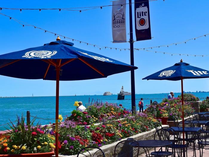 Miller Lite Beer Garden at Navy Pier