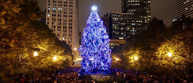 Chicago Christmas Tree Lighting Ceremony