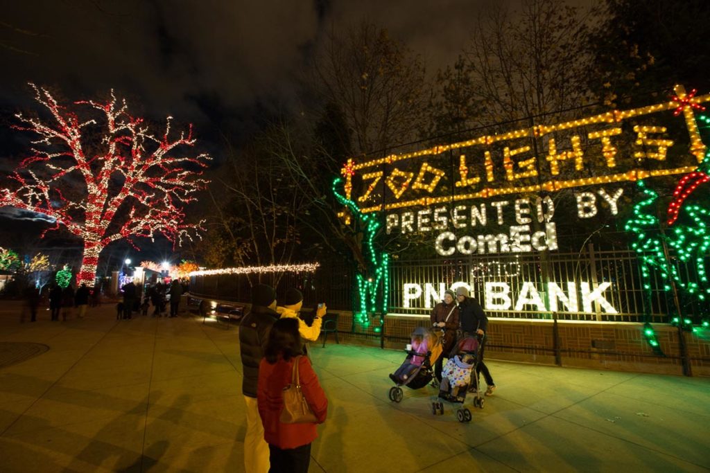 Park ZooLights - Wonderful Winter Tradition in Chicago