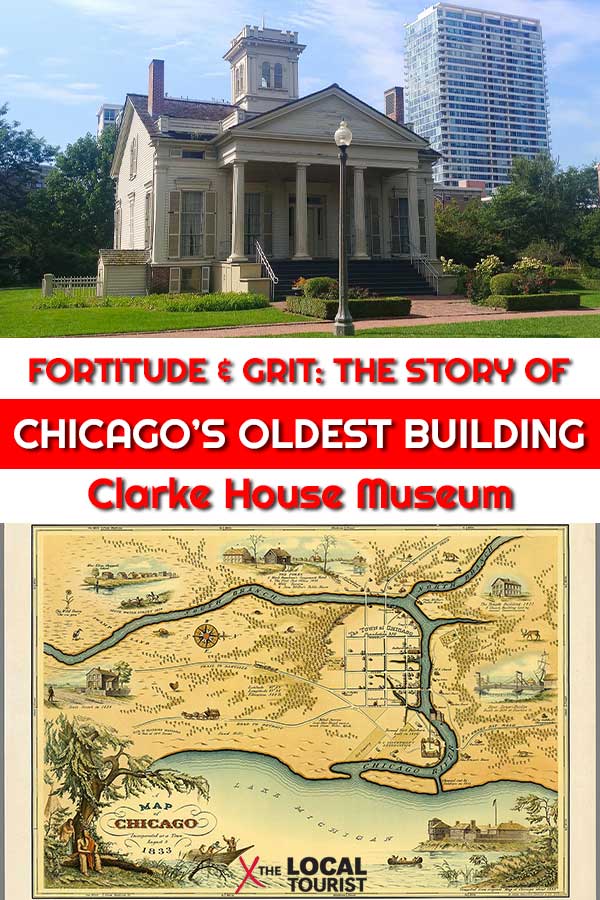 The Clarke House Museum tells the story of the oldest home in Chicago, a remarkable tale of fortitude and grit - and tours are free! - Things to do in Chicago - Chicago history - Chicago's oldest building - free things to do in Chicago