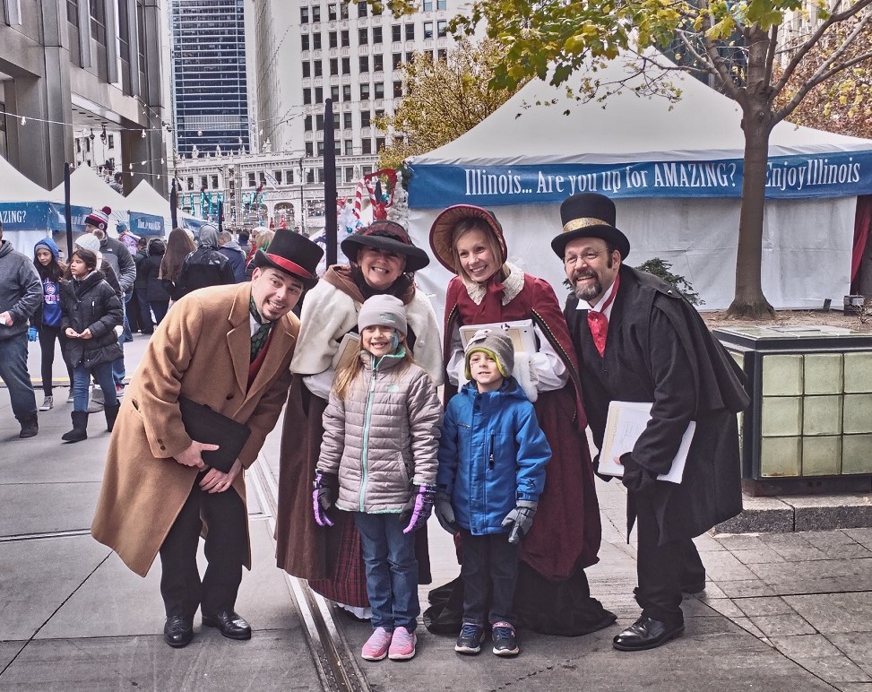 The Caroling Connection at the 2016 Magnificent Mile Lights Festival