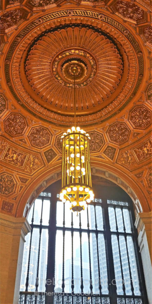 Ornate rotunda inside LondonHouse