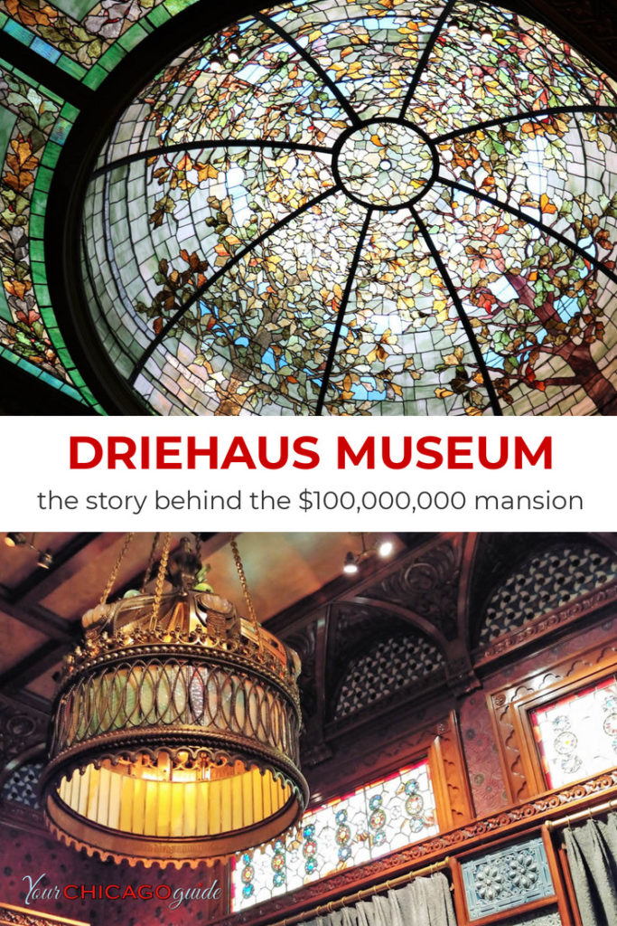 Learn the story behind the Driehaus Museum. Built in 1883, it's one of the Gold Coast's most impressive - and expensive - landmarks. #LivingLandmarks #GoldCoastMasnion #ChicagoHistory #USA #Midwest 