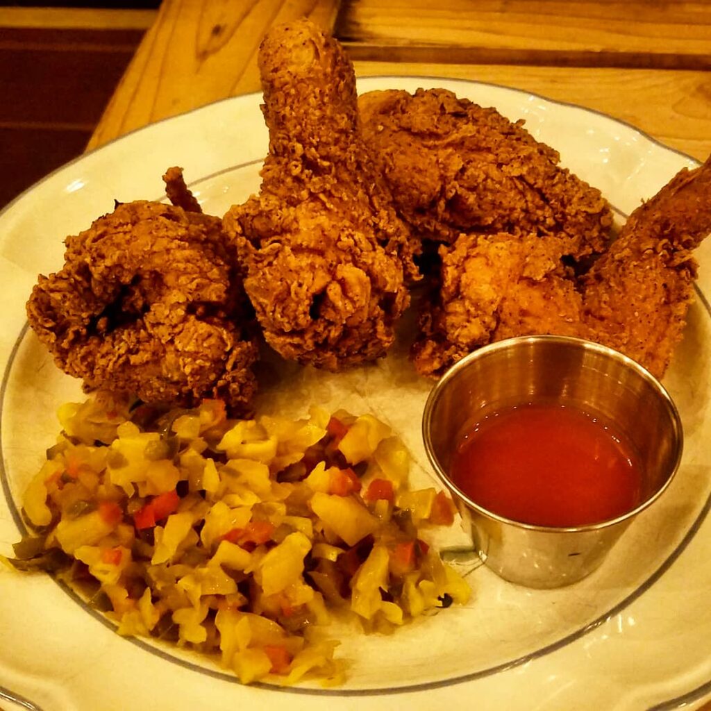 Fried chicken at The Delta (Photo by Gourmet Rambler)