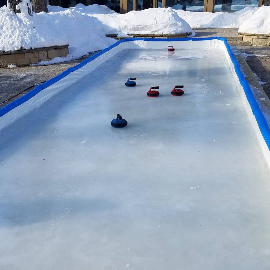 Curling with cocktails! (Photos by Gourmet Rambler)