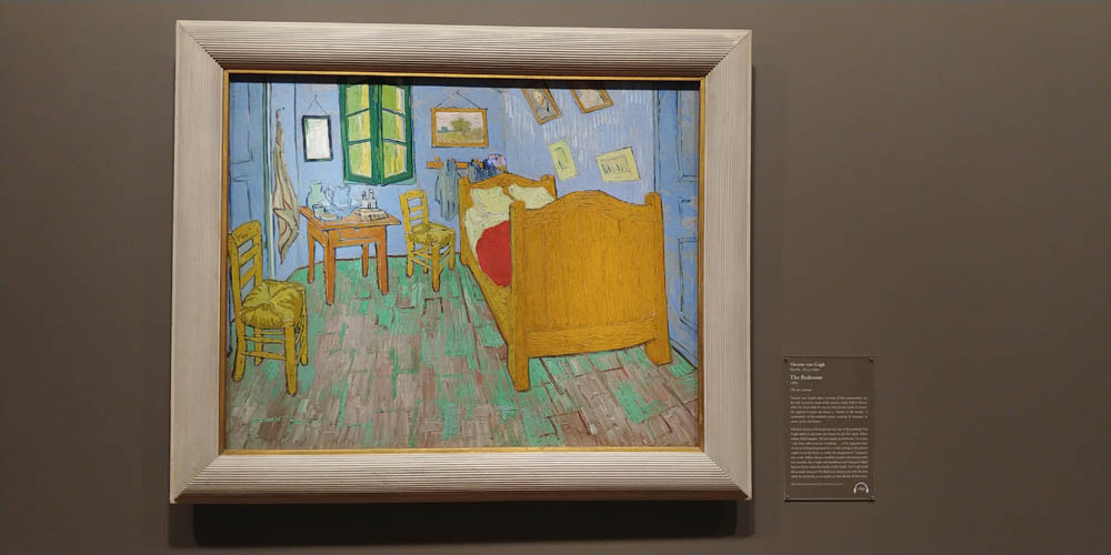 Van Gogh's The Bedroom at The Art Institute of Chicago