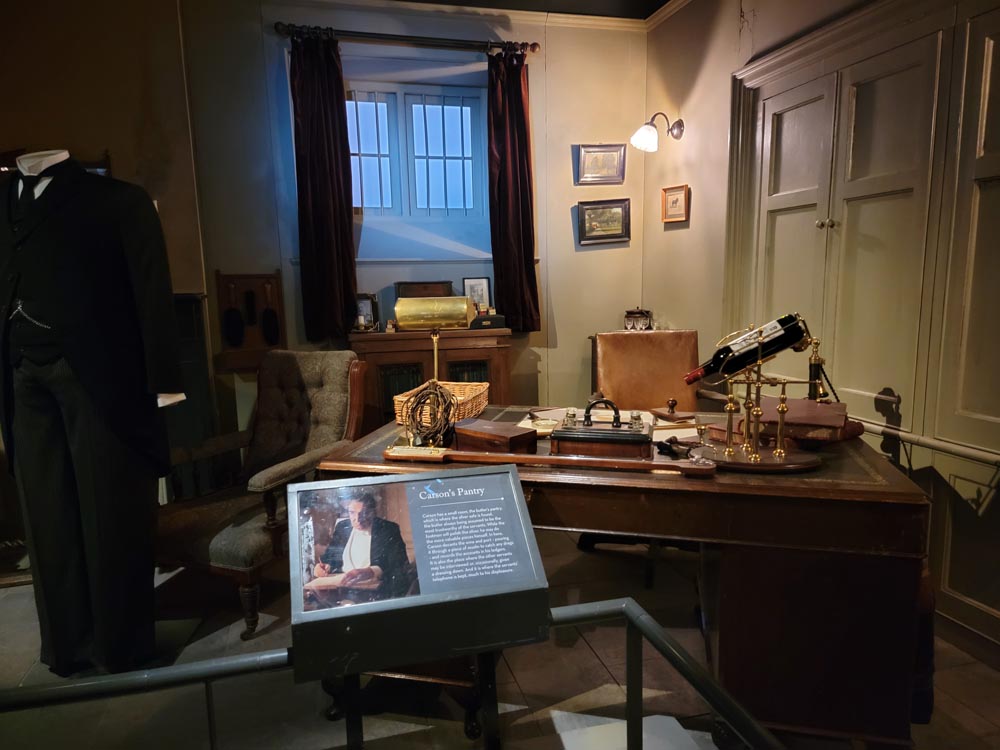 Downton Abbey: The Exhibition – Step Into a World of Aristocracy and Change 6 Carson's Pantry